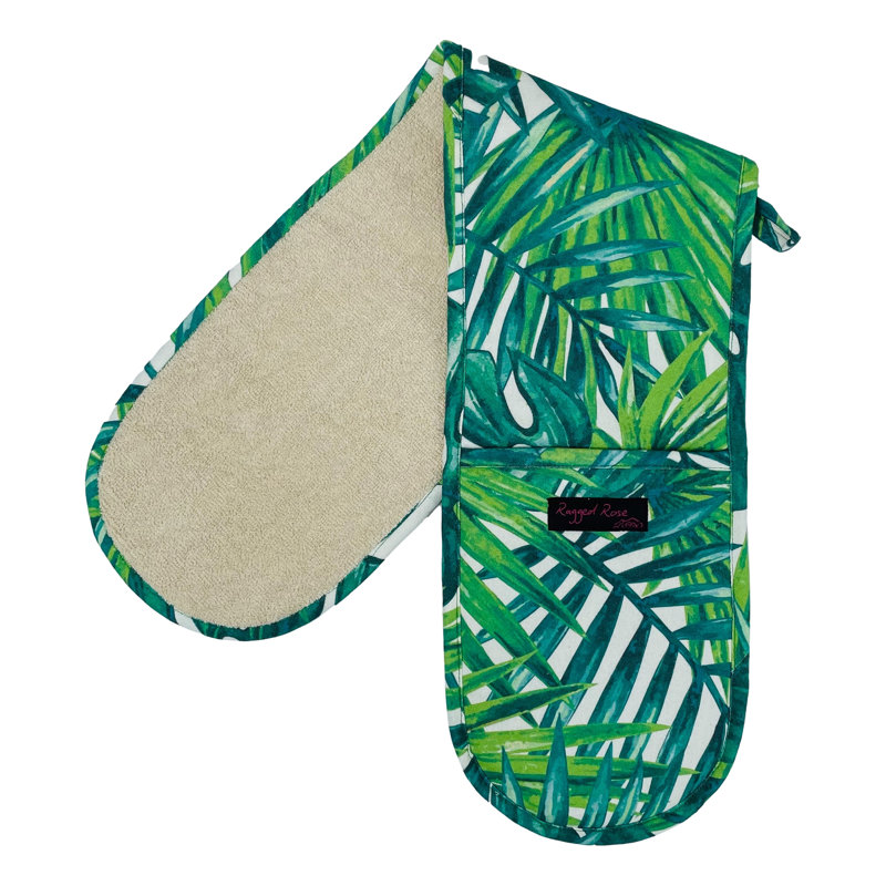 Ragged Rose Bertha Floral 100% Cotton Oven Mitt