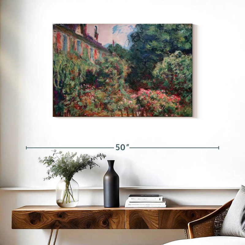 Senne, la maison de l'artiste à Giverny, H 24 po x l 36 po