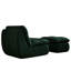 Méridienne moderne en velours côtelé avec fauteuil inclinable confortable pour les petits espaces-667735360