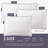 Lincove Cotton Sateen Pillow Protector - Zippered Cover for Pillows - 500 Thread Count Luxury-102403521