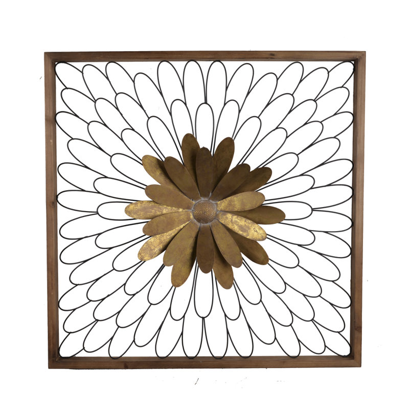 Décoration murale de 30 po x 2 po x 30 po Ashlyn