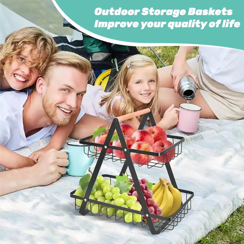 Rebrilliant Steel Decorative Basket