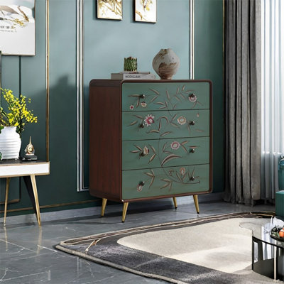 Hand Painted Decorative Cabinet
