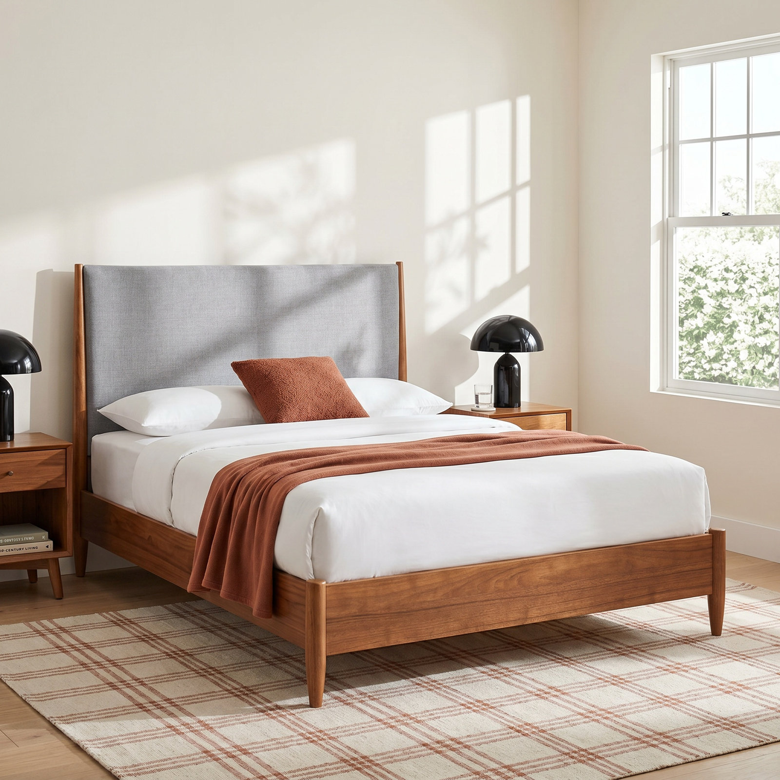 Williams Upholstered Panel Bed, King