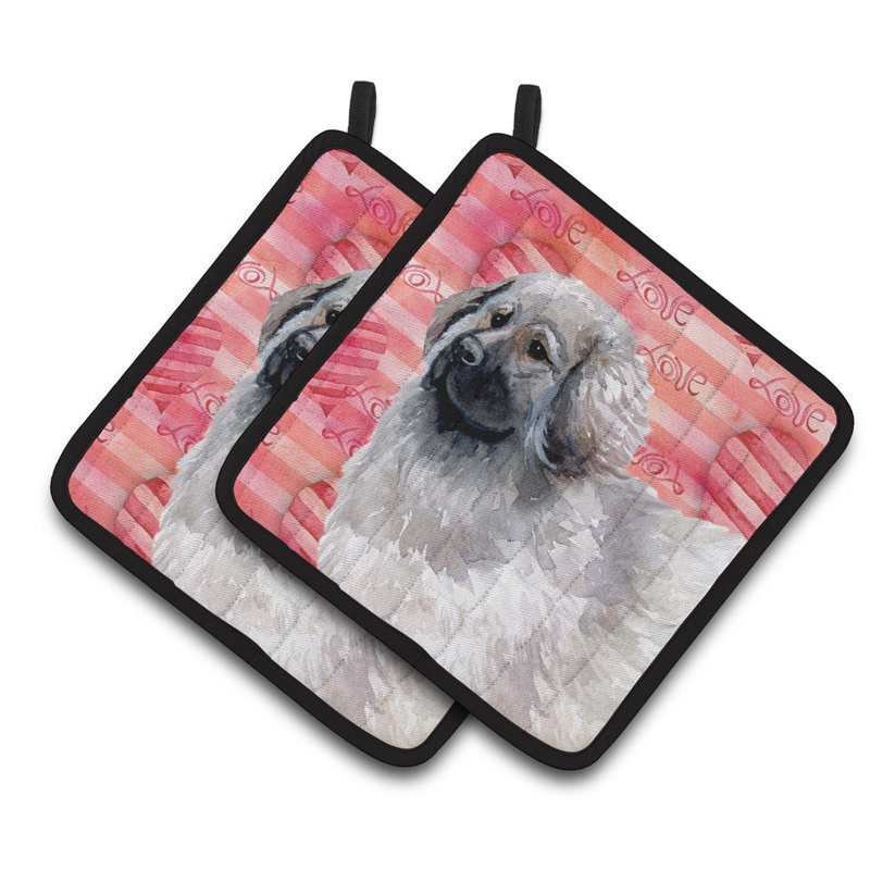 Caroline's Treasures Striped Polyester Potholder