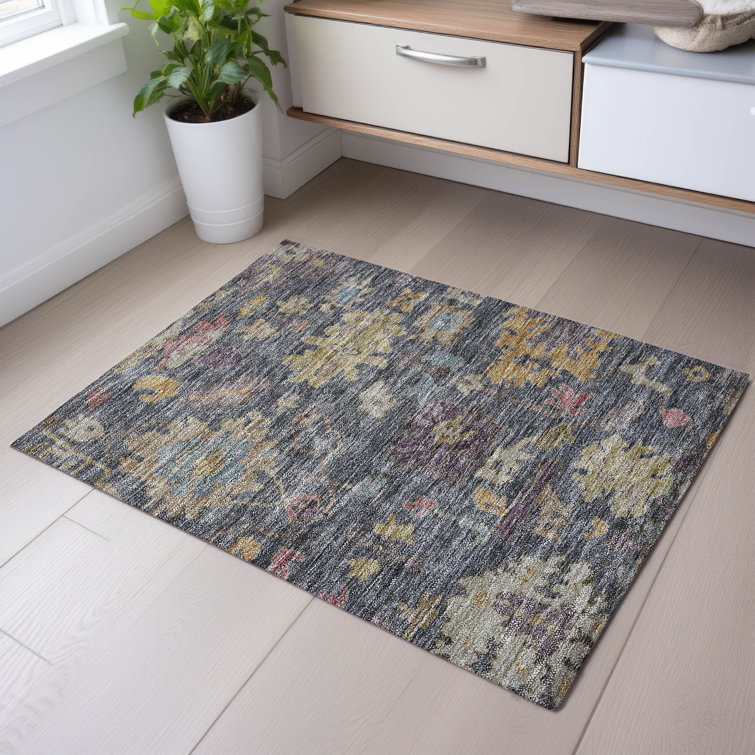 Premium Machine Washable Konopka AMF1108 Global Rug