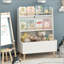 Bibliothèque pour enfants, porte-revues et livres, organisateur de livres, armoire de rangement pour jouets