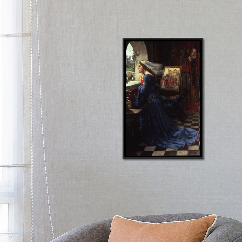 « fair rosamund, 1916 » par john william, impression sur toile waterhouse, H 26 po x l 18 po x P 1,5 po, Non mat