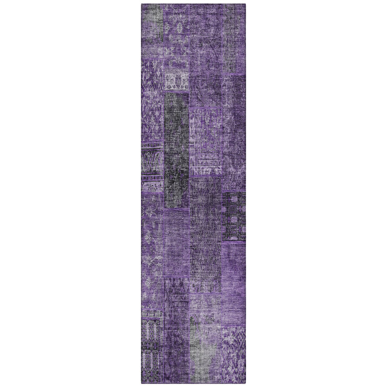 Manushri Washable Patchwork Indoor / Outdoor Rug