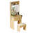 21" Makeup Vanity, With Two Sockets And Usb Port, A Large Mirror And Three Lighting Settings-899051883