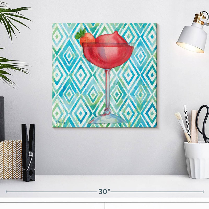 Yarlin Toast Cocktails IV, 16" H x 16" W