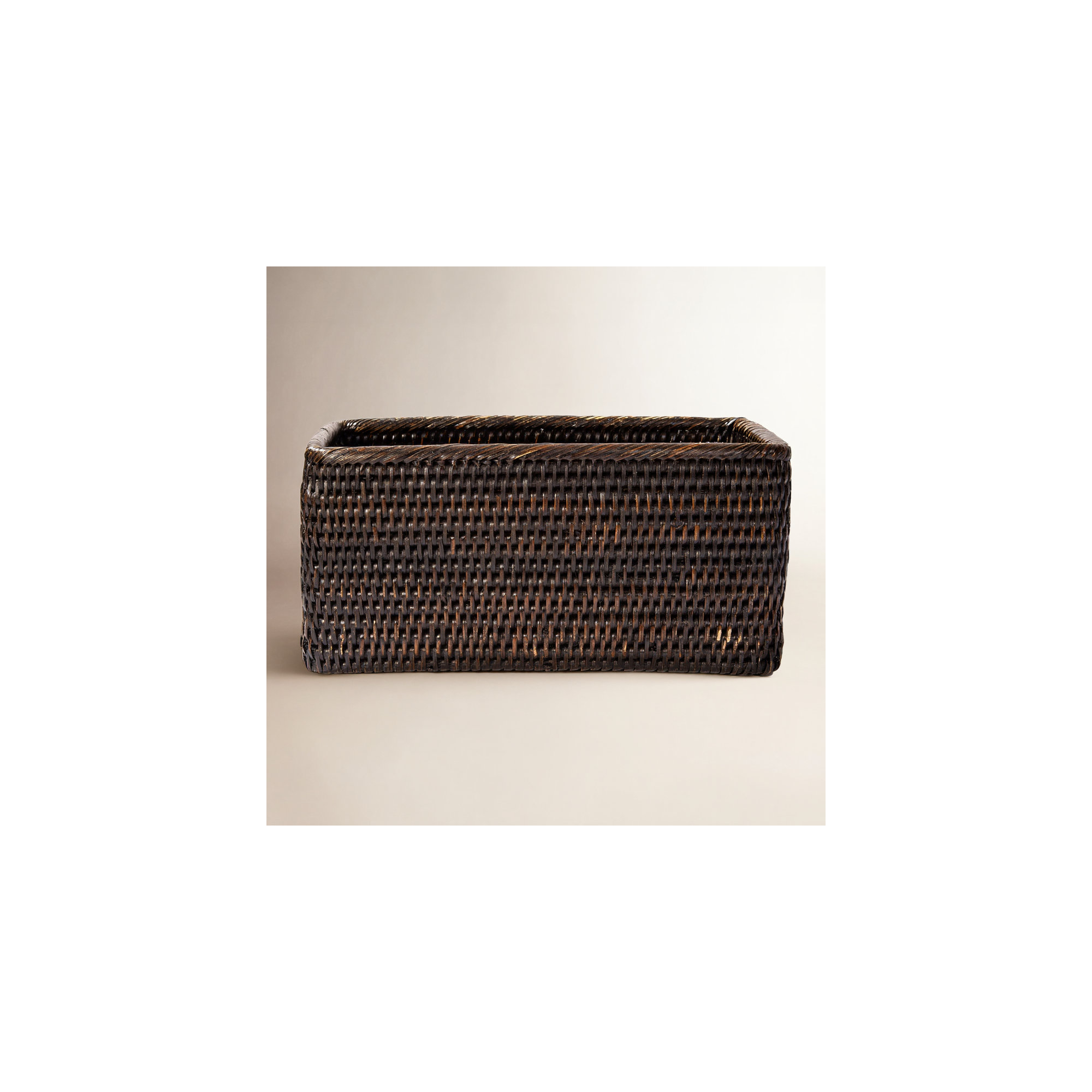 Albina Decorative Basket 1, Tudor Black