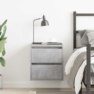 Wall-Mounted Bedside Cabinet 38X34x40 Cm