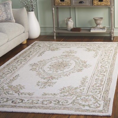 Tapis oriental en laine touffeté à la main Enid