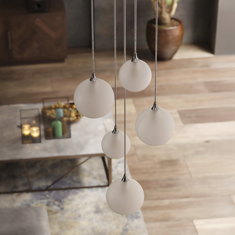 Perla 5 - Light Pendant, Matte Black