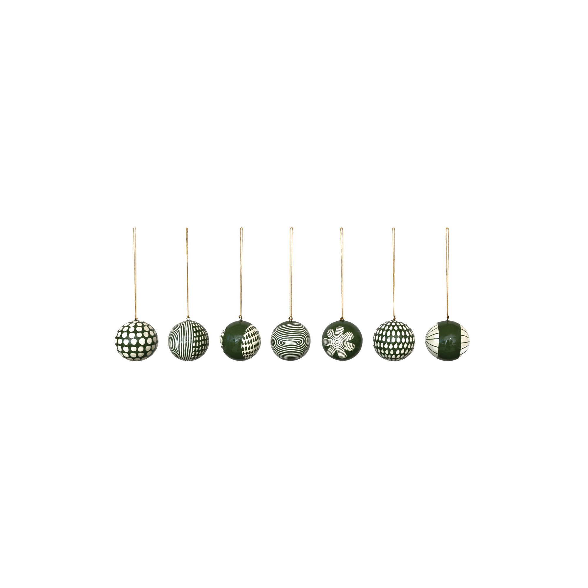 6 Piece Ball Ornament Set
