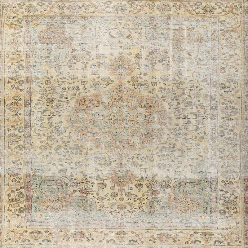 Bargale Oriental Indoor Rug, Round 8'