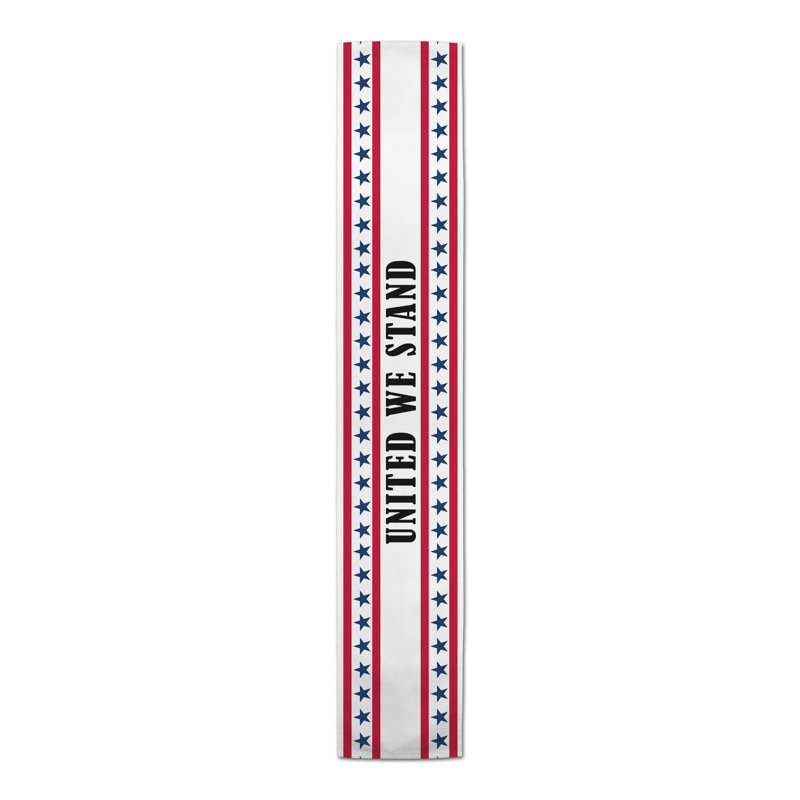 Chemin de table rectangulaire en polyester Crea, 90 po x 16 po