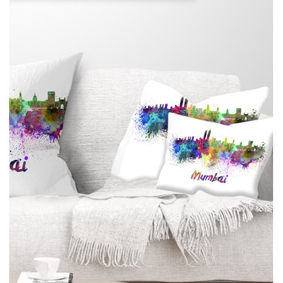 Coussin Mumbai Skyline - Cityscape
