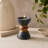 Handmade Black Marble & Acacia Wood Candleholder