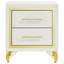Table de chevet 2 tiroirs Chesney