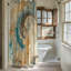 Old Swirls - Rideau de douche Premium-1252476954