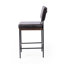 Benton Upholstered Stool with Metal Frame-754574879-755935217