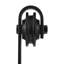 Ensemble de quincaillerie de porte de grange simple rail standard-891751777
