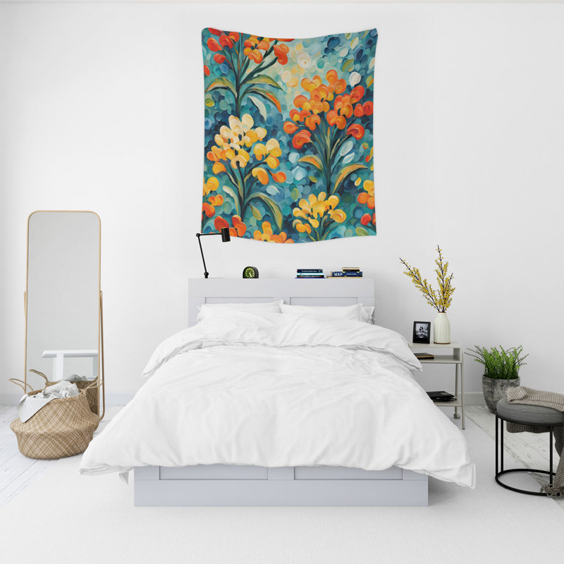Tapisserie murale, H 88 po x l 104 po x P 1,2 po