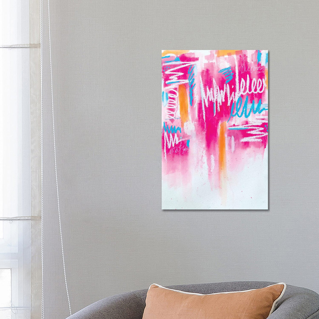 Pretty In Pink von Robin Jorgensen - Galerie-verpackte Leinwand Giclée