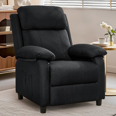 Recliner Chair, Adjustable Recliners For Adults, Small Recliners for Small Spaces,  Recliners with Side Pockets