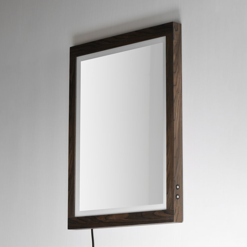 Miroir Sawyer, 36 po x 24 po, Brun