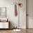 71" Modern Minimalist Multifunctional Standing Clothes Coat Rack With Marble Base-750555656
