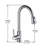Topcraft Single-Handle Single-Hole Pull-Down Kitchen Faucet-69763959