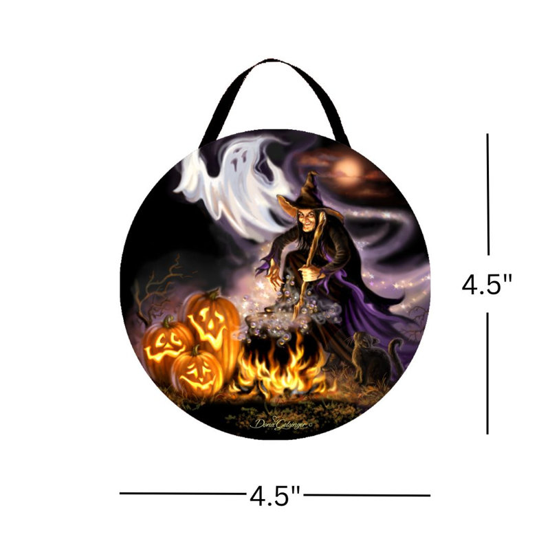 Ornement à DEL The Holiday Aisle® - Chaudron de sorcière