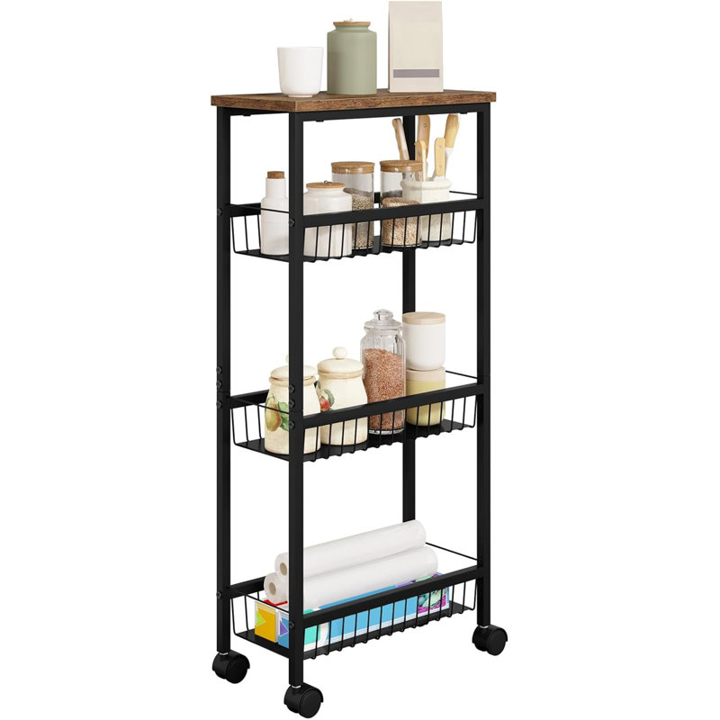 Ahkari Metal Bar Cart