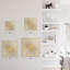 Sun Rays Burst, black gold metal wall decor, minimalist modern contemporary decor-99012581-99012584
