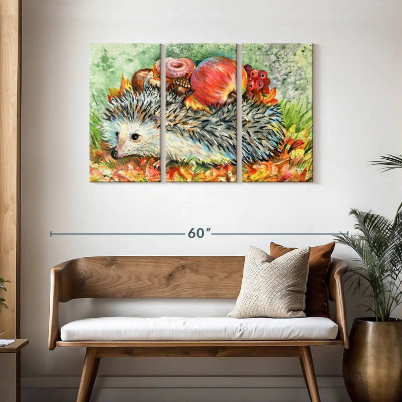 Brampt Hedgehog, 28" H x 45" W
