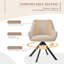 Gefjun 46cm H Upholstered Metal Armchair-1570133151