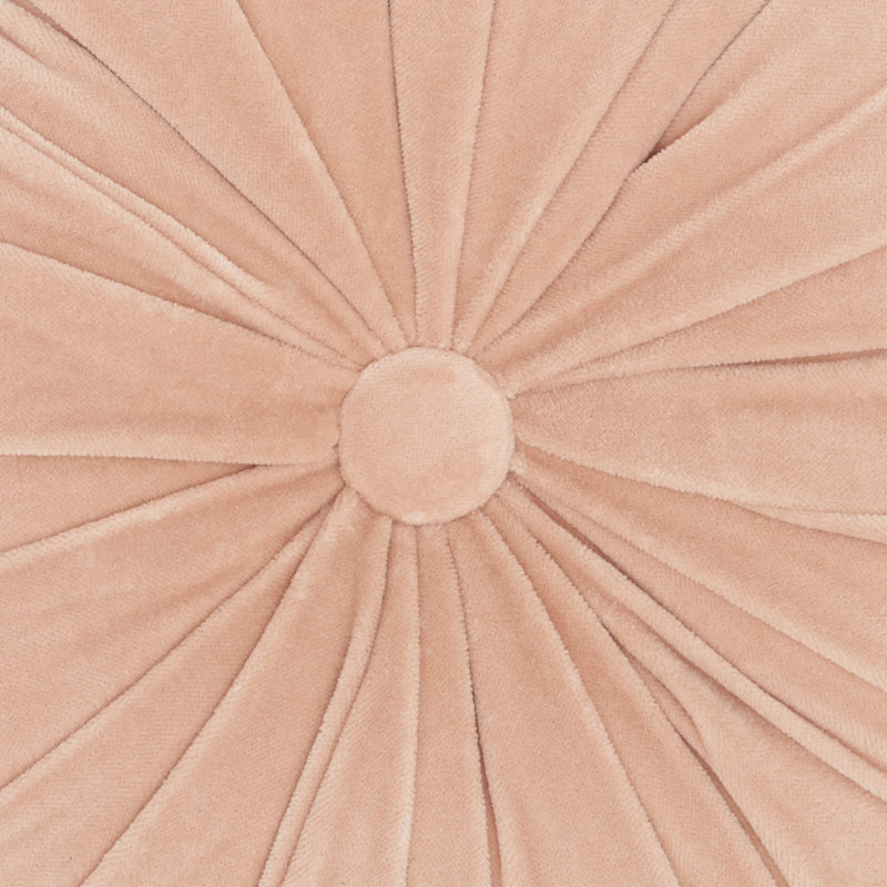 Coussin Therese, H 12 po x l 12 po, Rose vif foncé