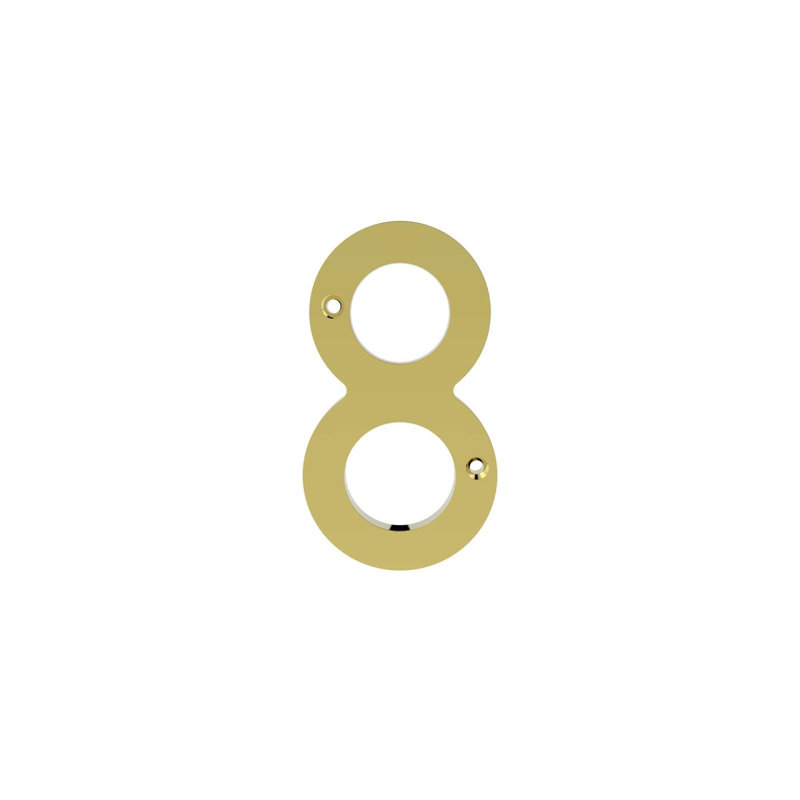 Sophronia 7.5cm H Brass Door Accessory, Stainless Brass