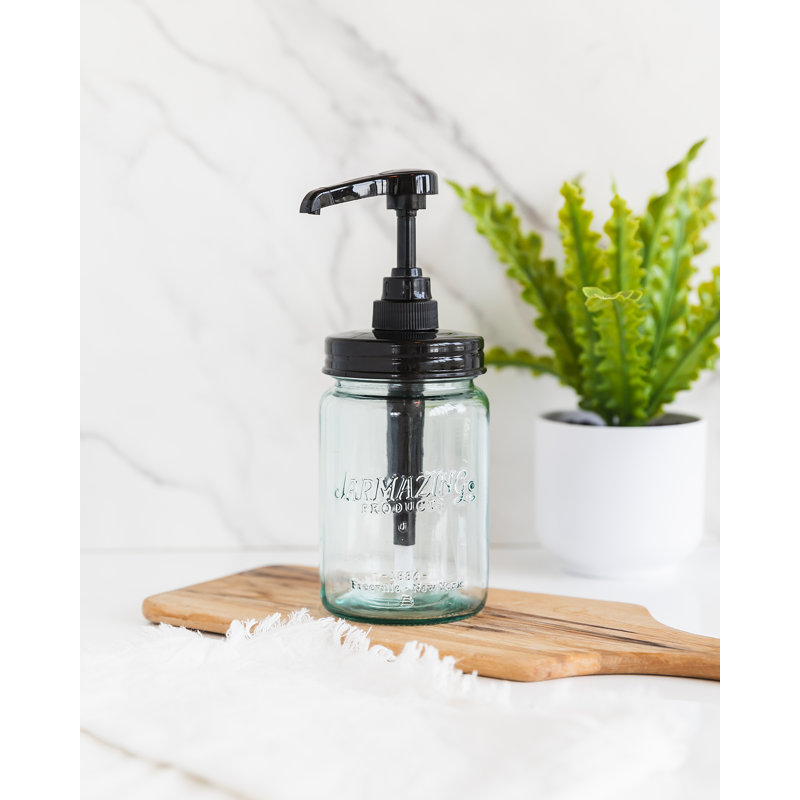 Glass Syrup Dispenser