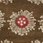 Candelo Hand Tufted Wool/Viscose Floral Rug in Brown-142461172