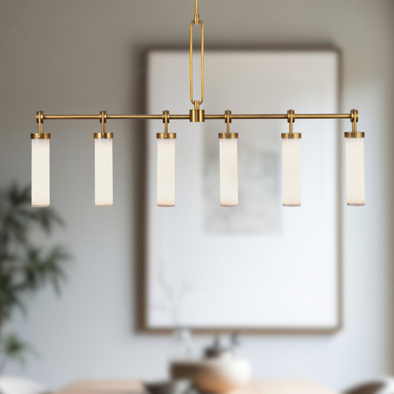 Wynwood 6 - Light Pendant, Vintage Brass