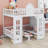 Bunk Bed With Changeable Table, Bunk Bed Turn Into Upper Bed And Down Desk