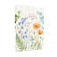 Plantes et fleurs aquarelles sur fond de bois-726034816