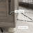 Storage Side Table, Gray. Modern End Table With Shelf & Cupboard. Wood Legged For Living Room. Construction. 17.7"X15.4"X23.6". Can Hold 110 Lbs Gray Storage. Style Open And Broad Space Legs. Stable