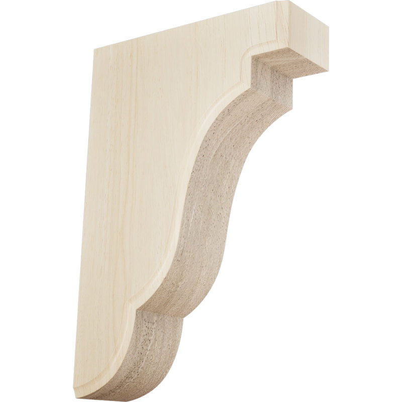 Support en bois d'hévéa l 1 3/4 po x P 5 po x H 7 1/2 po, Hévéa, 1,75 po X P 5 po X P 7,5 po H