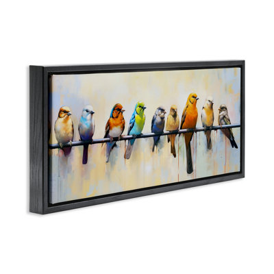 Modern Birds Perched