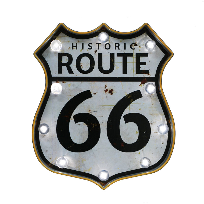 Route 66 Wall Décor